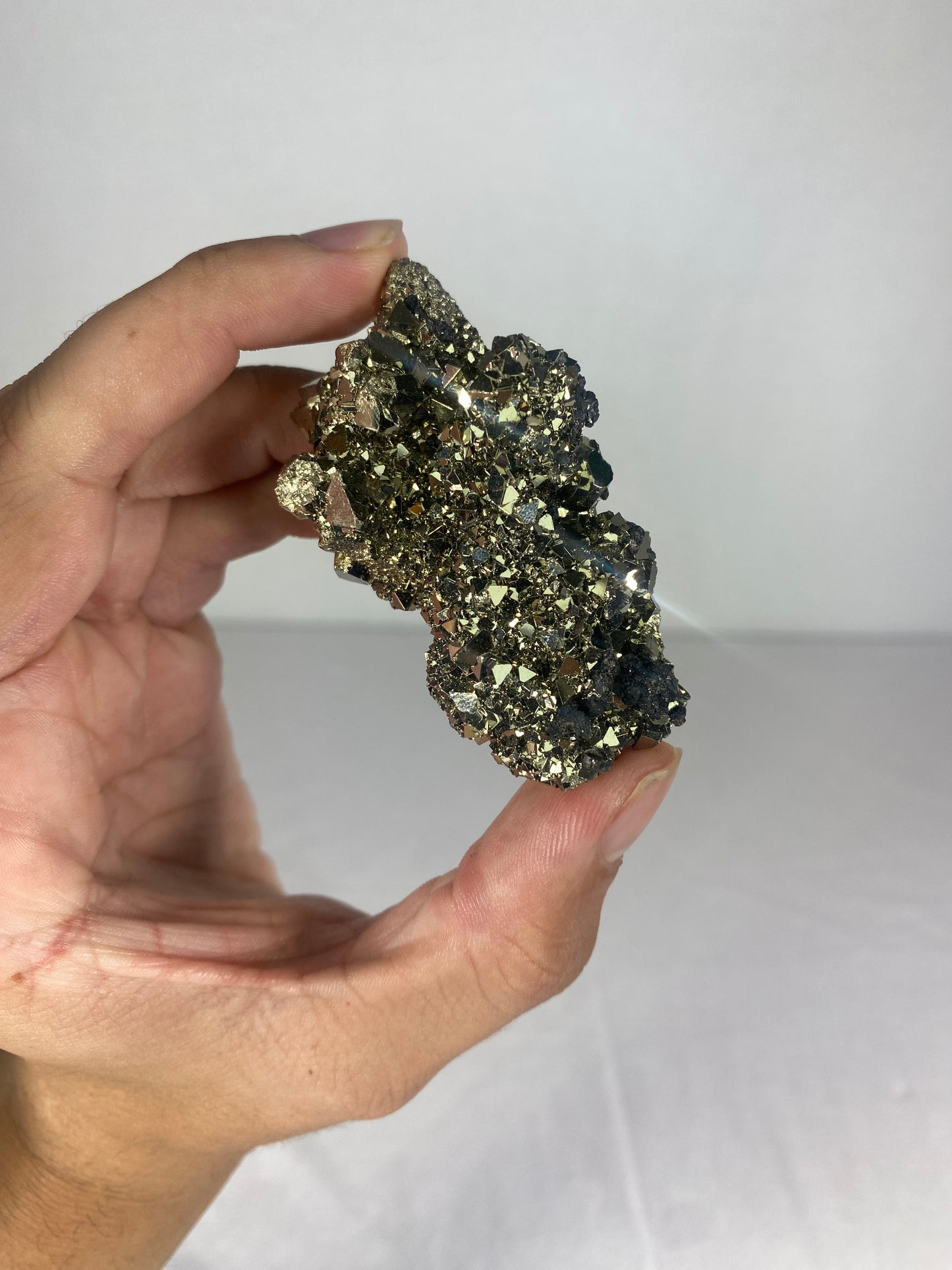 Peruvian Cubic Pyrite Specimen (O)