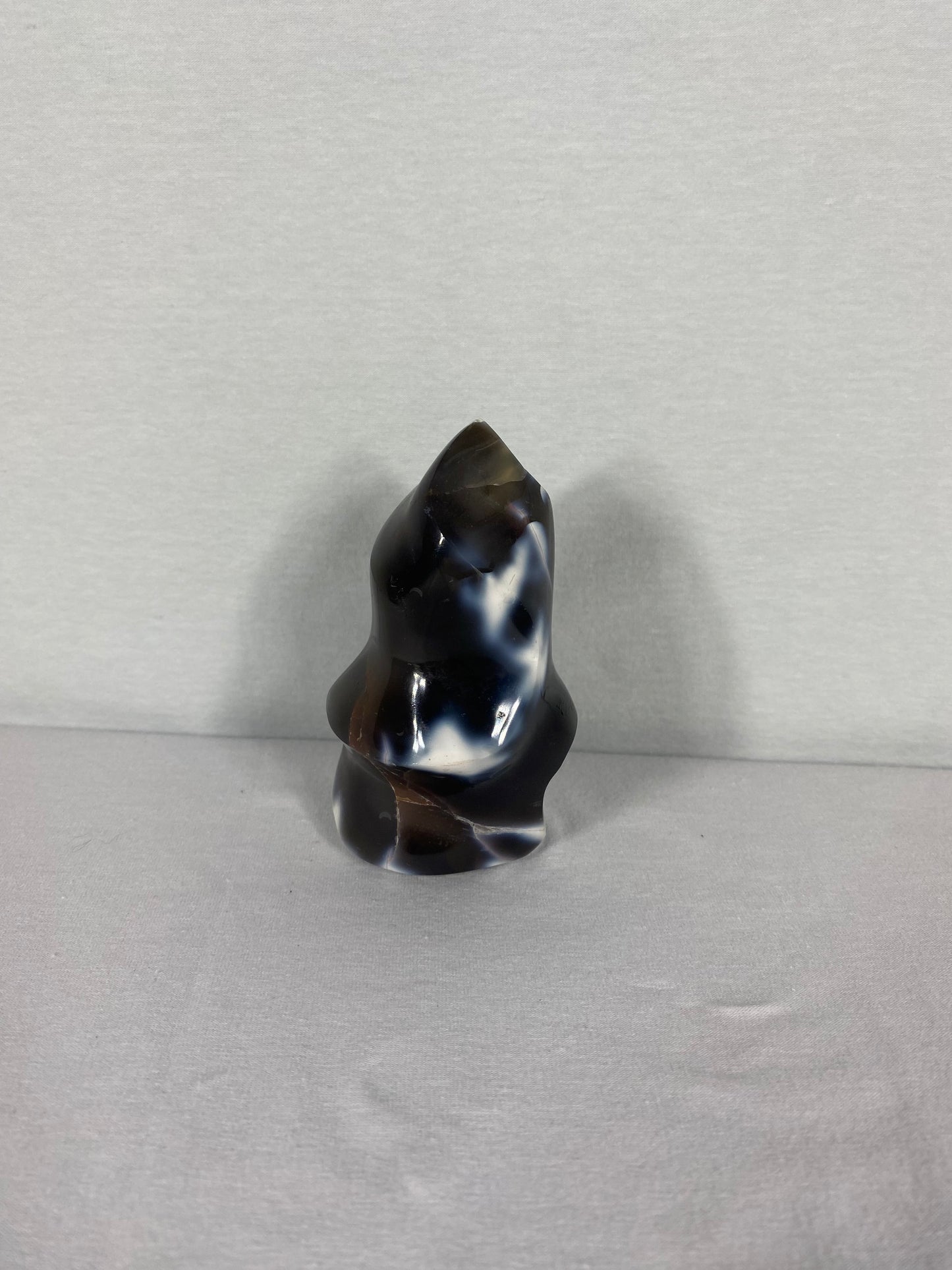 Madagascan Polished Orca Agate Flame (C)