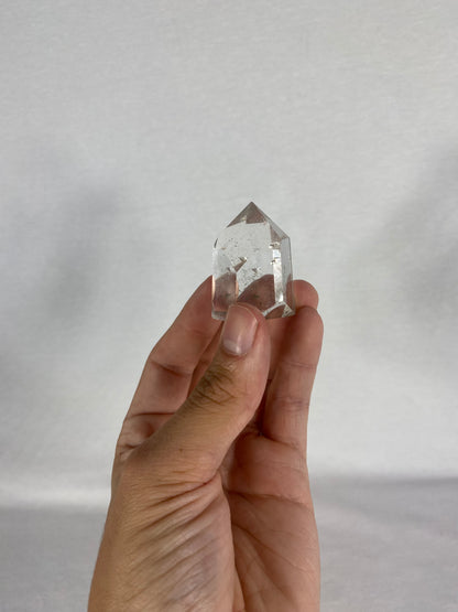 Chinese Polished Clear Quartz Tower (C)
