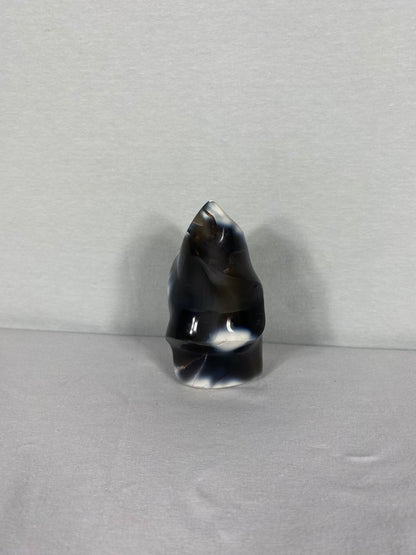 Madagascan Polished Orca Agate Flame (C)