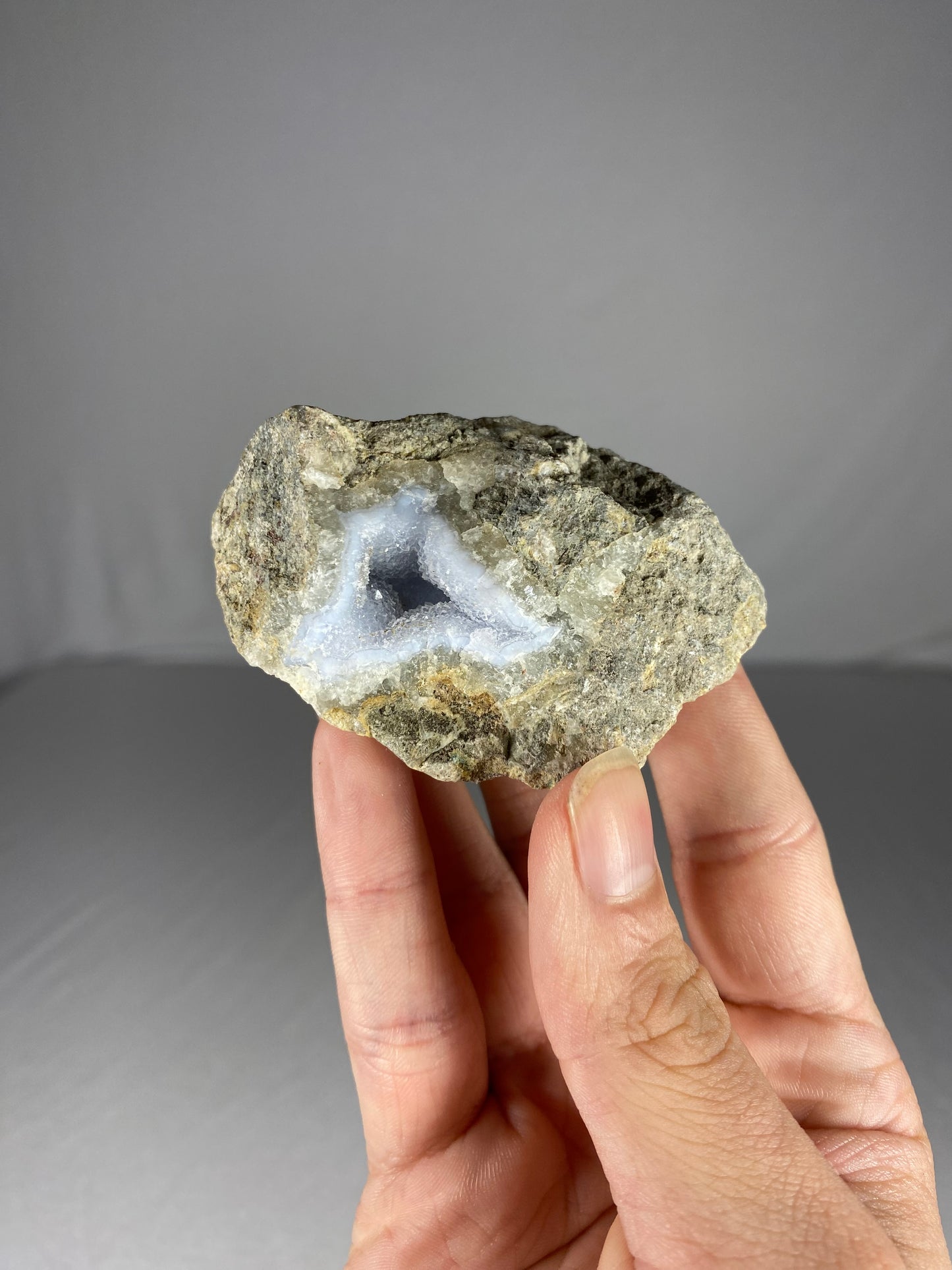 Blue Lace Agate Specimen (Q)