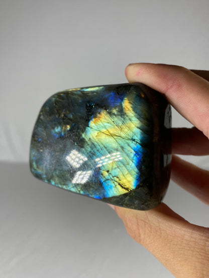 Madagascan Polished Labradorite Freeform Mountain (Small P)