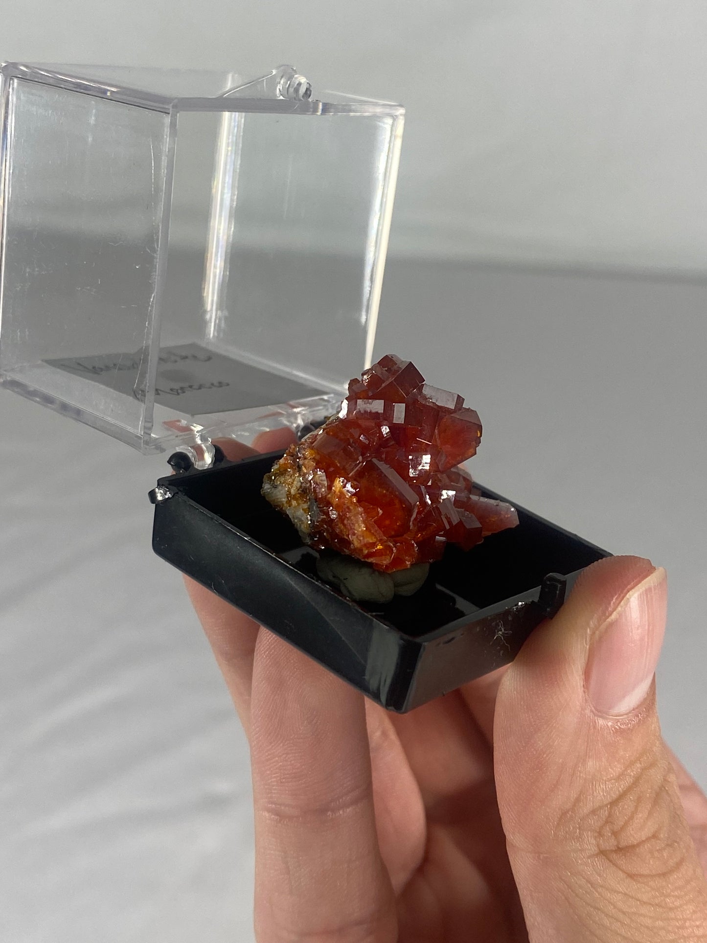 Moroccan Vanadinite Thumbnail Specimen (Small J)