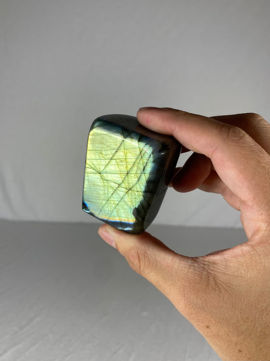 Madagascan Polished Labradorite Freeform Mountain (Small A)