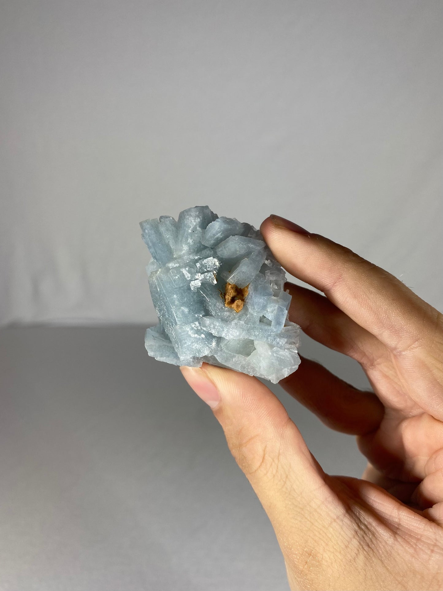 Moroccan Blue Barite Specimen (K)