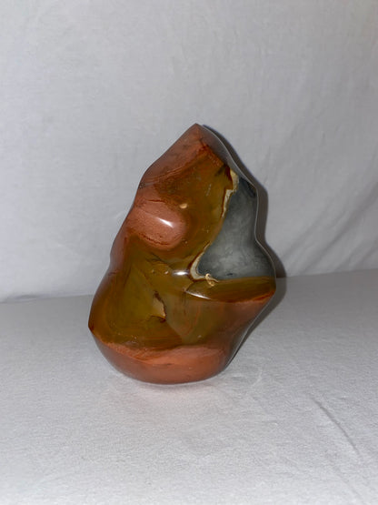 Madagascan Polished Polychrome Jasper Flame (D)
