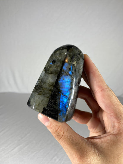 Madagascan Polished Labradorite Freeform Mountain (Small I)