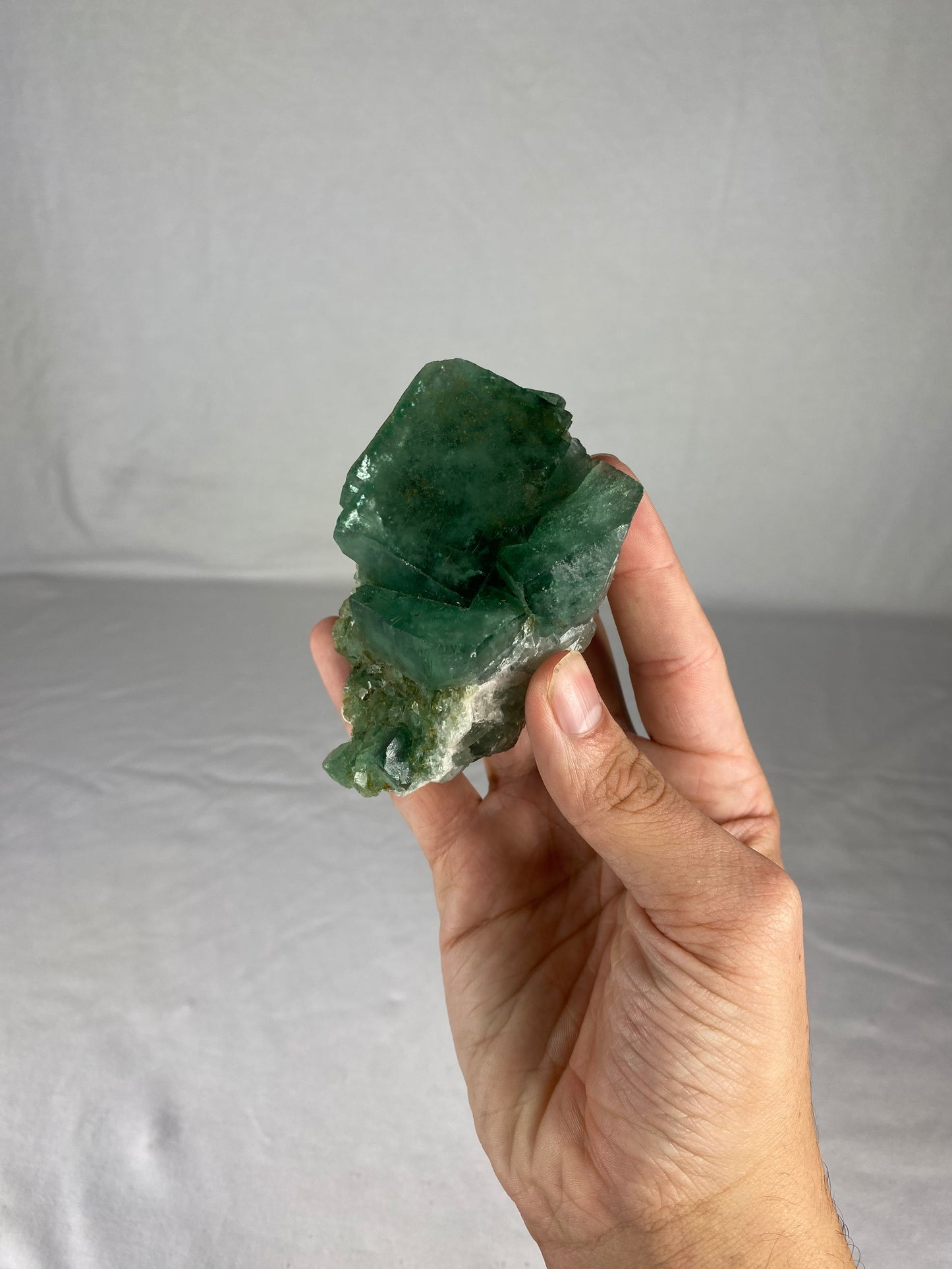 Madagascan Cubic Green Fluorite Specimen (J)
