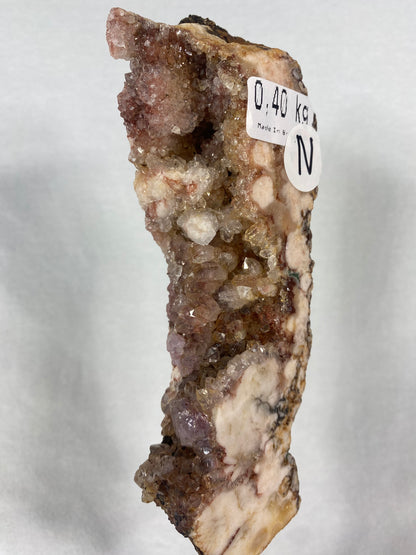 Brazilian Pink Amethyst Specimen On Stand (N)