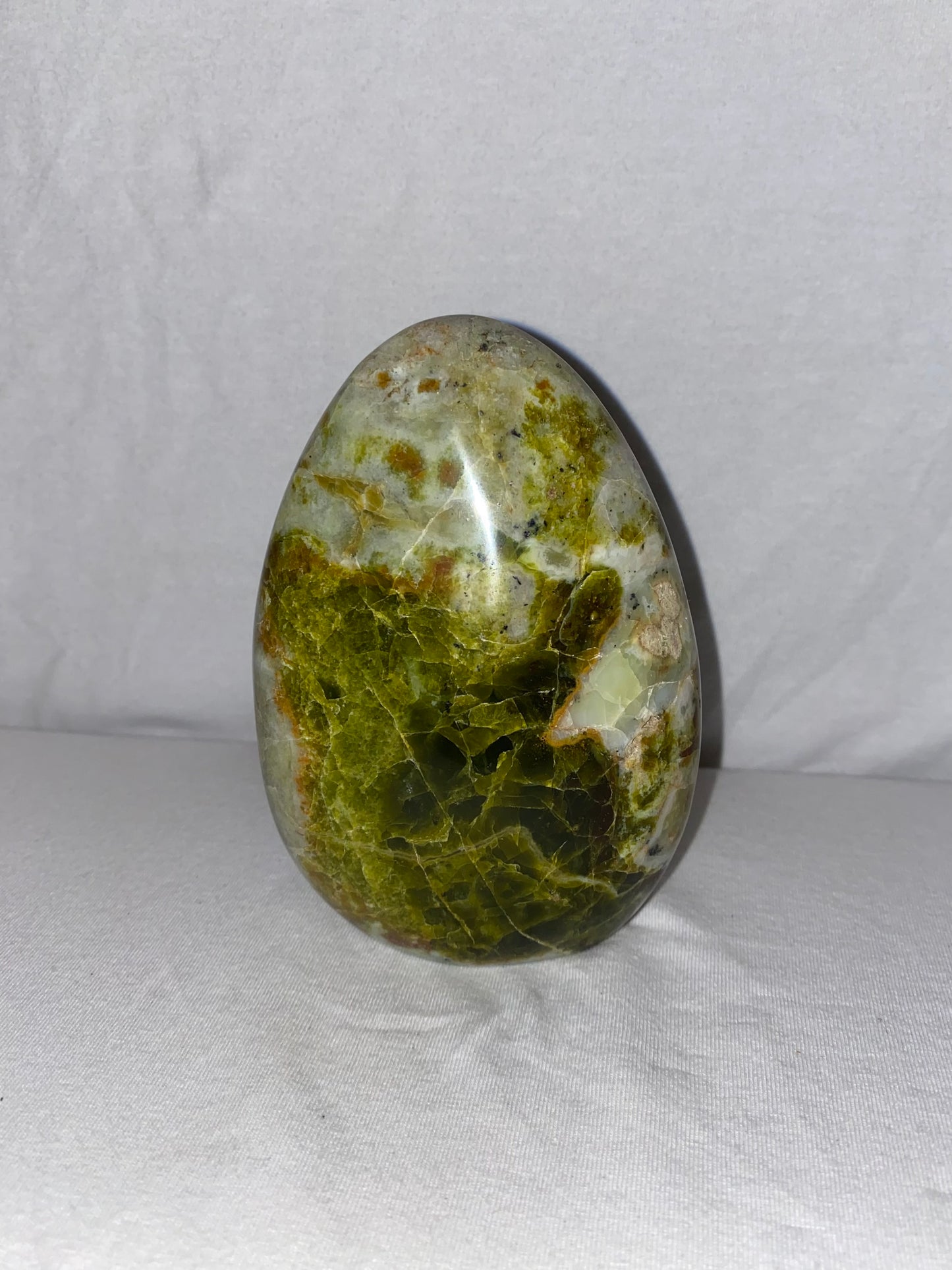 Madagascan Polished Green Opal Mountain (H1)