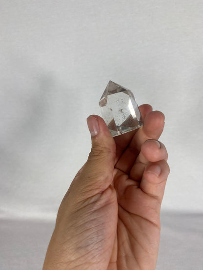 Chinese Polished Clear Quartz Tower (C)