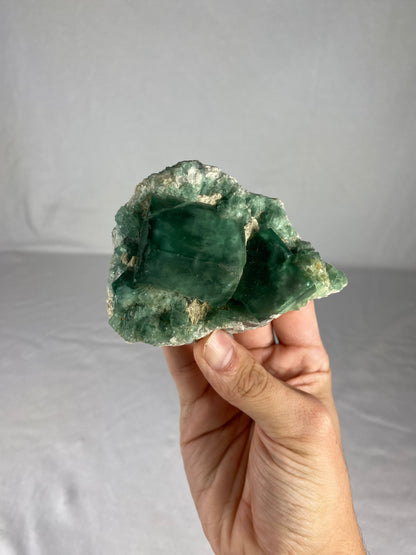 Madagascan Cubic Green Fluorite Specimen (L)