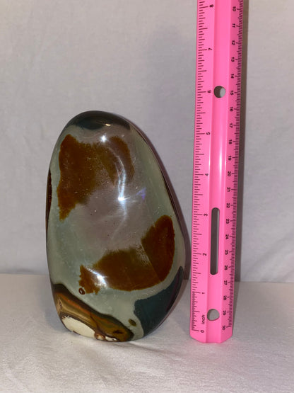 Madagascan Polished Polychrome Jasper Mountain (X)