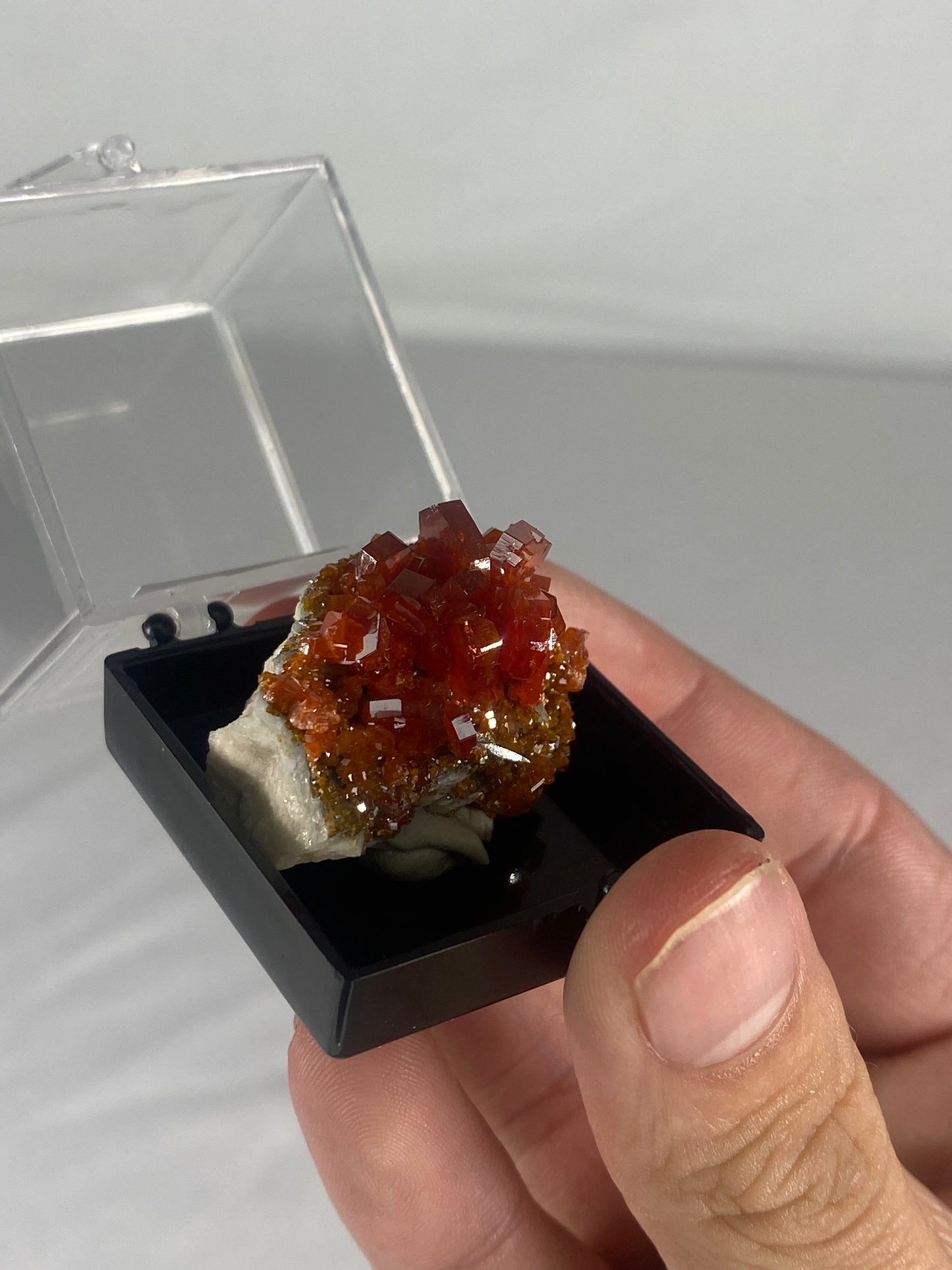 Moroccan Vanadinite Thumbnail Specimen (Small D)
