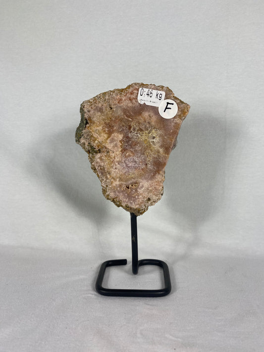 Brazilian Pink Amethyst Specimen On Stand (F)