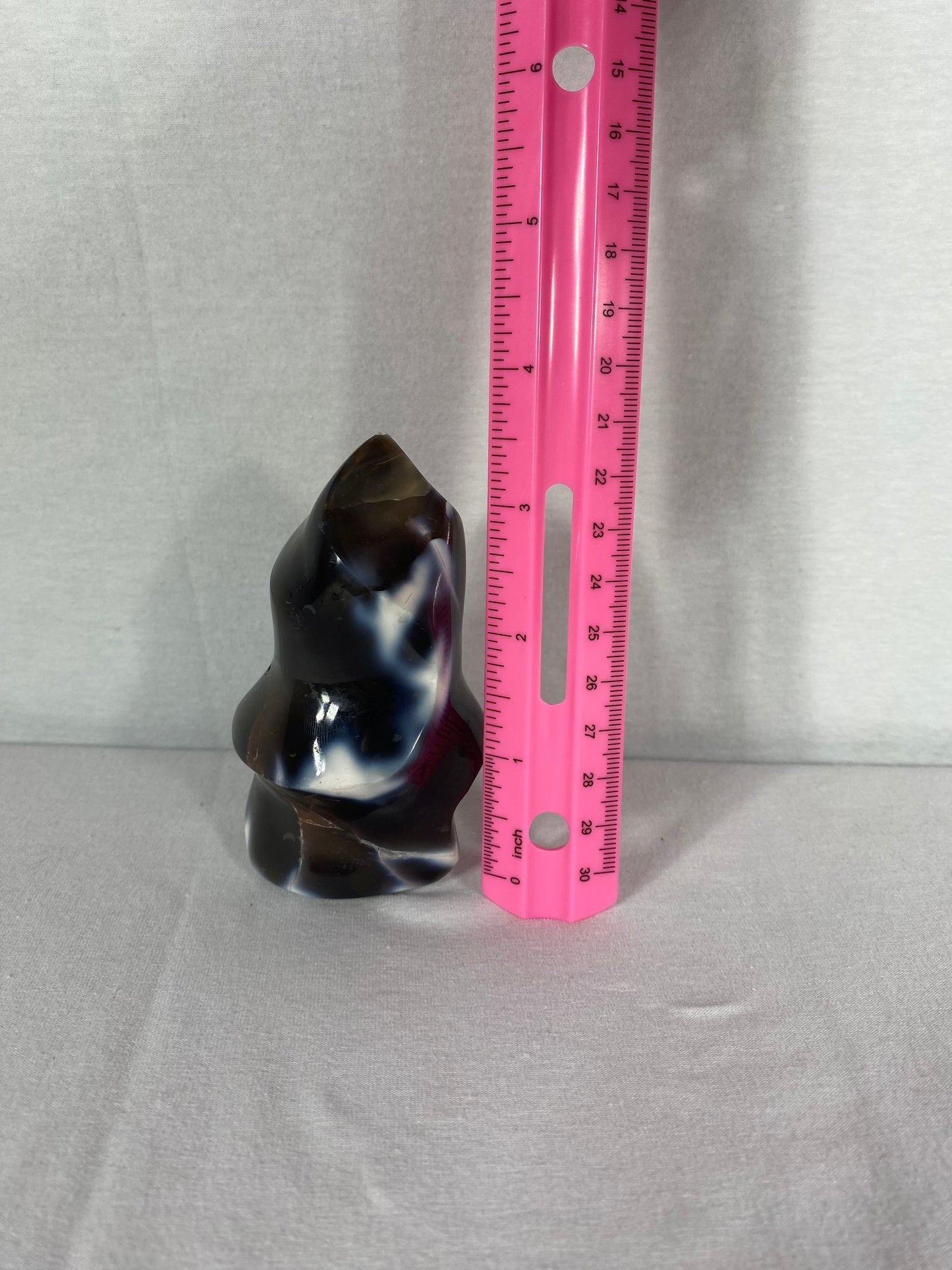 Madagascan Polished Orca Agate Flame (C)