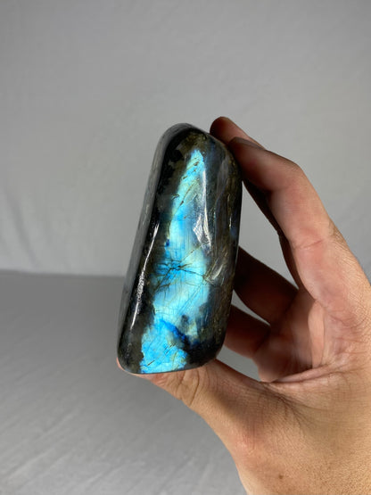 Madagascan Polished Labradorite Freeform Mountain (Small D)