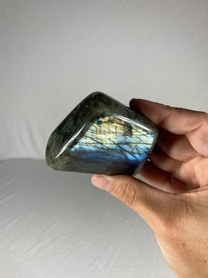 Madagascan Polished Labradorite Freeform Mountain (Small B)
