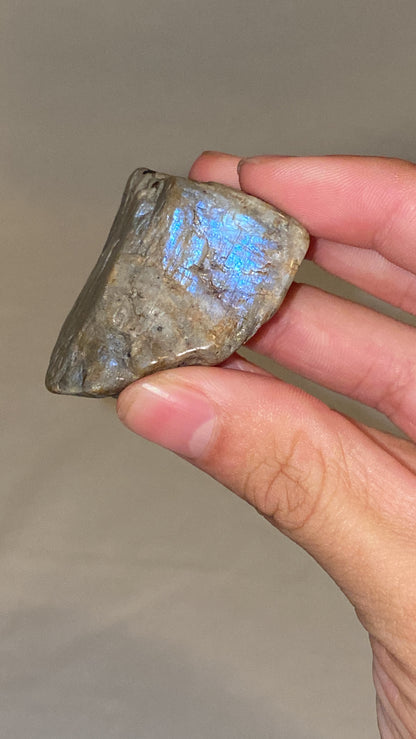 “Electric Blue” Wisconsin Moonstone Specimen (C)