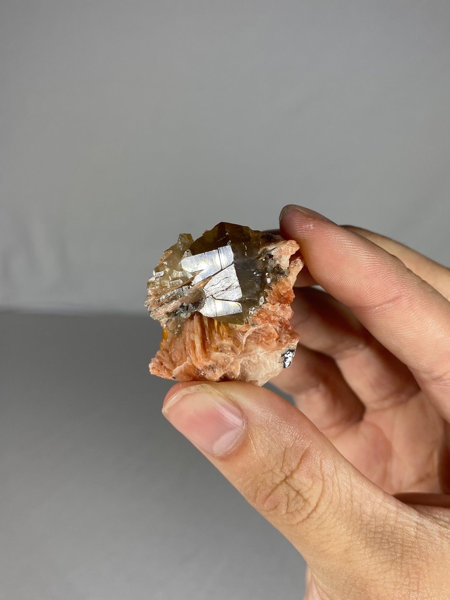 Moroccan Barite W/ Galena & Cerussite Specimen (B)