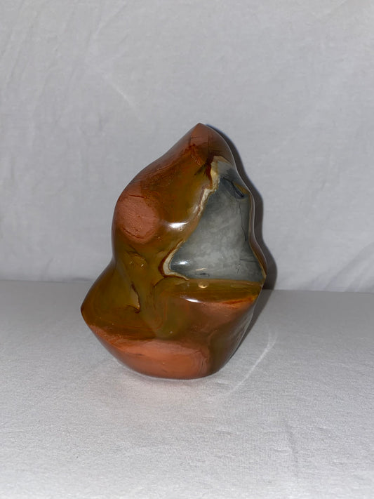 Madagascan Polished Polychrome Jasper Flame (D)