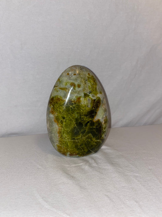 Madagascan Polished Green Opal Mountain (H1)