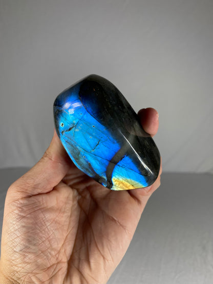 Madagascan Polished Labradorite Freeform Mountain (Small T)
