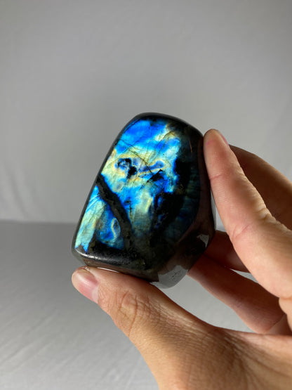 Madagascan Polished Labradorite Freeform Mountain (Small T)