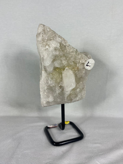 Brazilian Quartz Specimen On Stand (L)