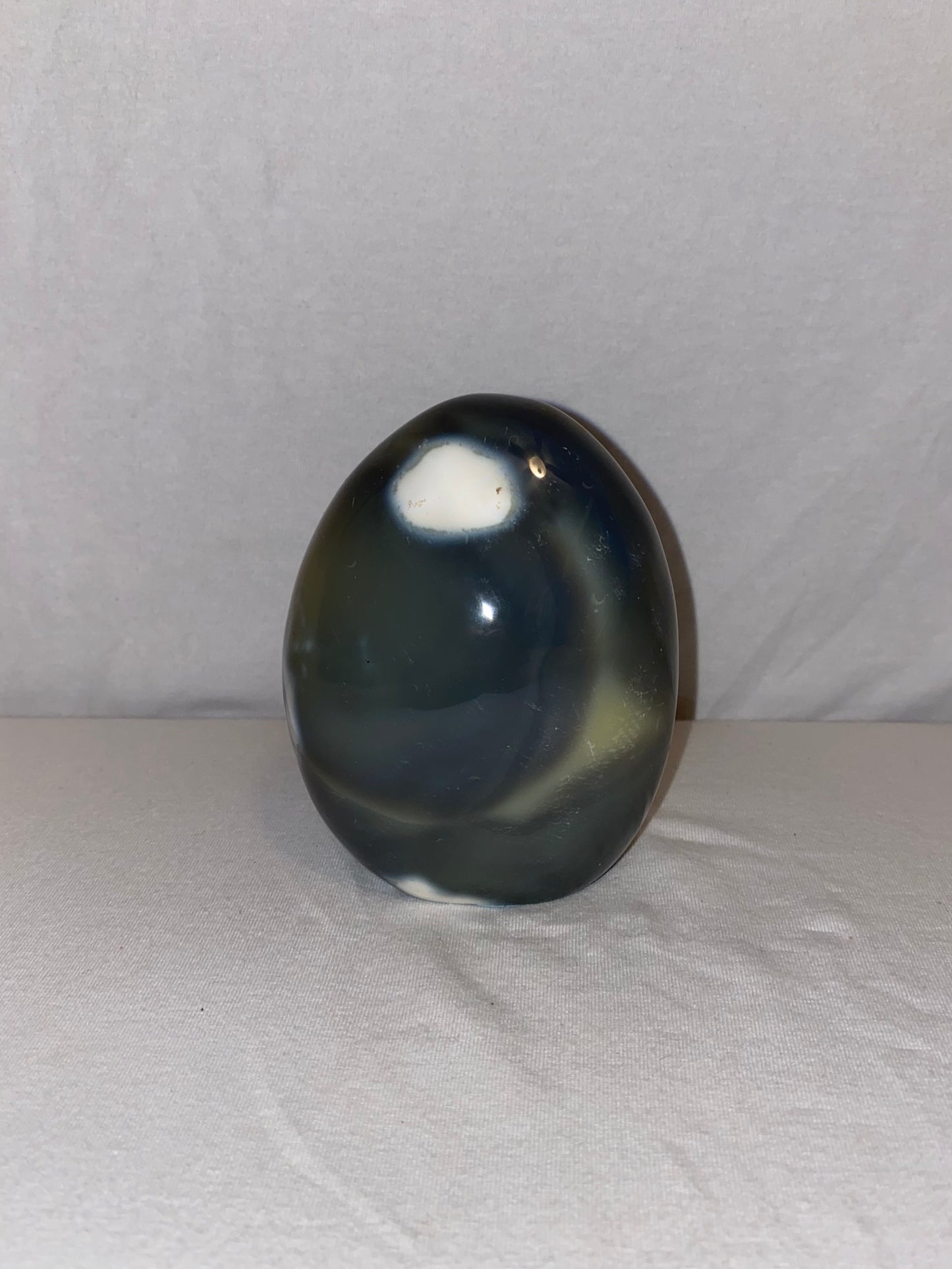 Madagascan Polished Orca Agate Mountain (I1)