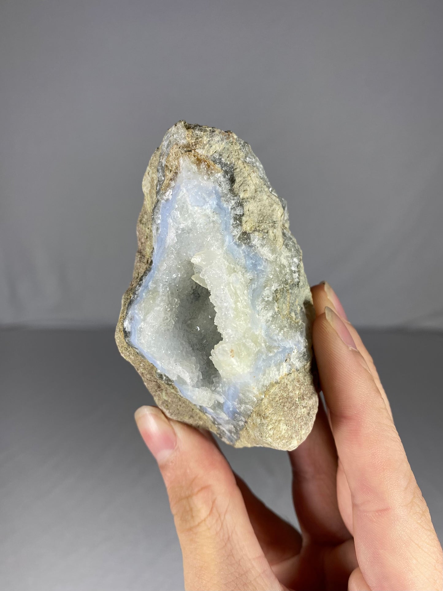 Blue Lace Agate Specimen (D)