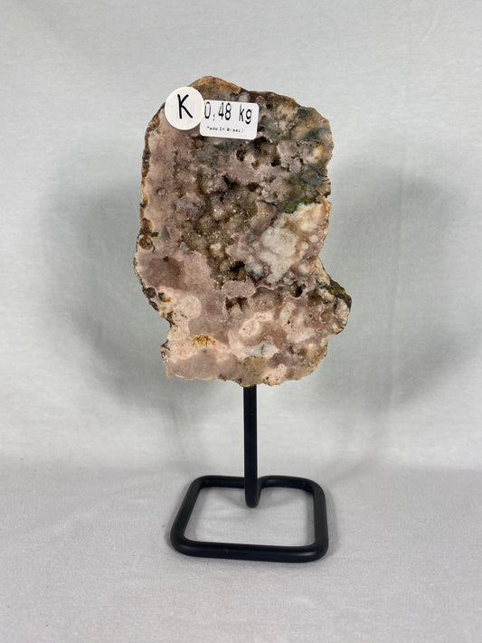 Brazilian Pink Amethyst Specimen On Stand (K)