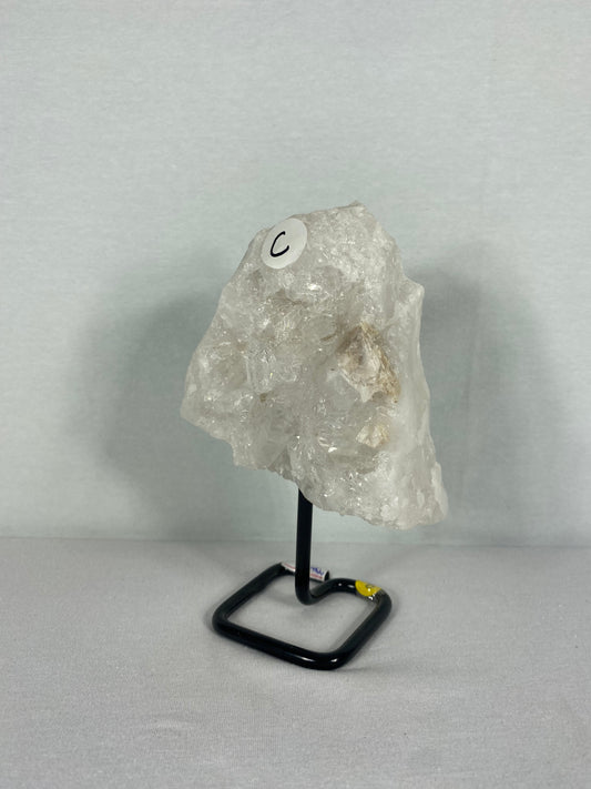 Brazilian Quartz Specimen On Stand (C)