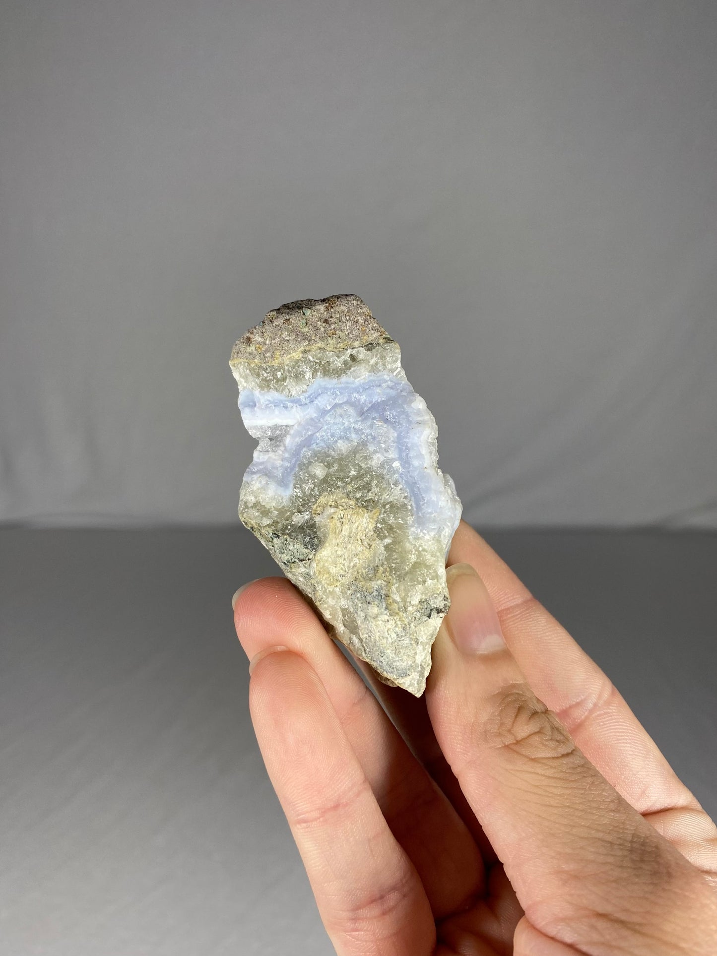 Blue Lace Agate Specimen (K)