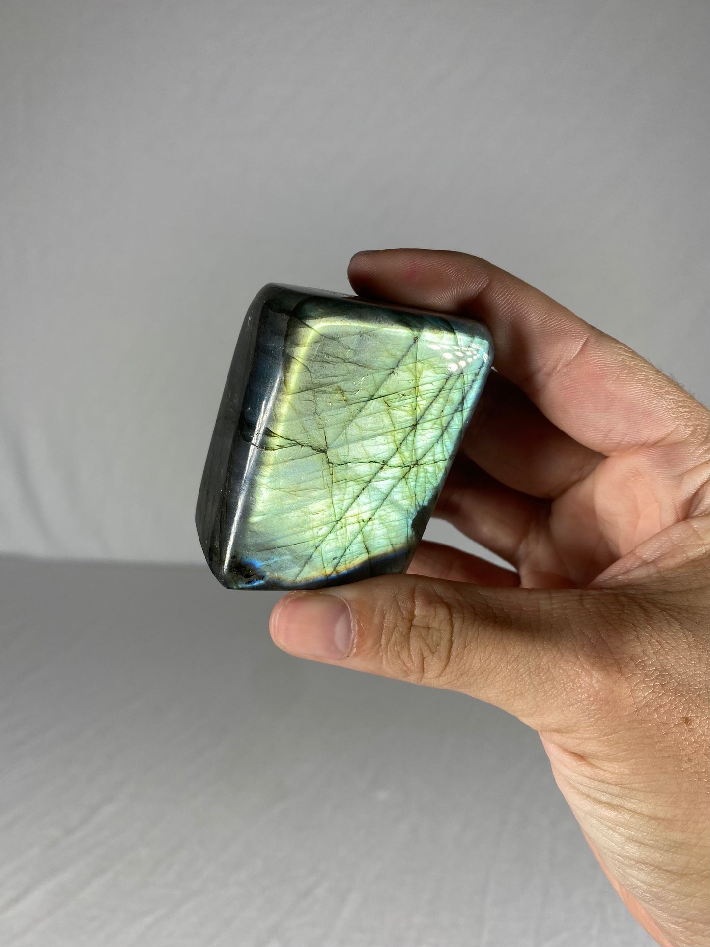 Madagascan Polished Labradorite Freeform Mountain (Small A)