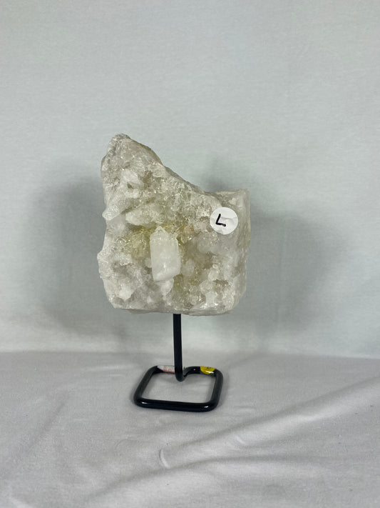 Brazilian Quartz Specimen On Stand (L)