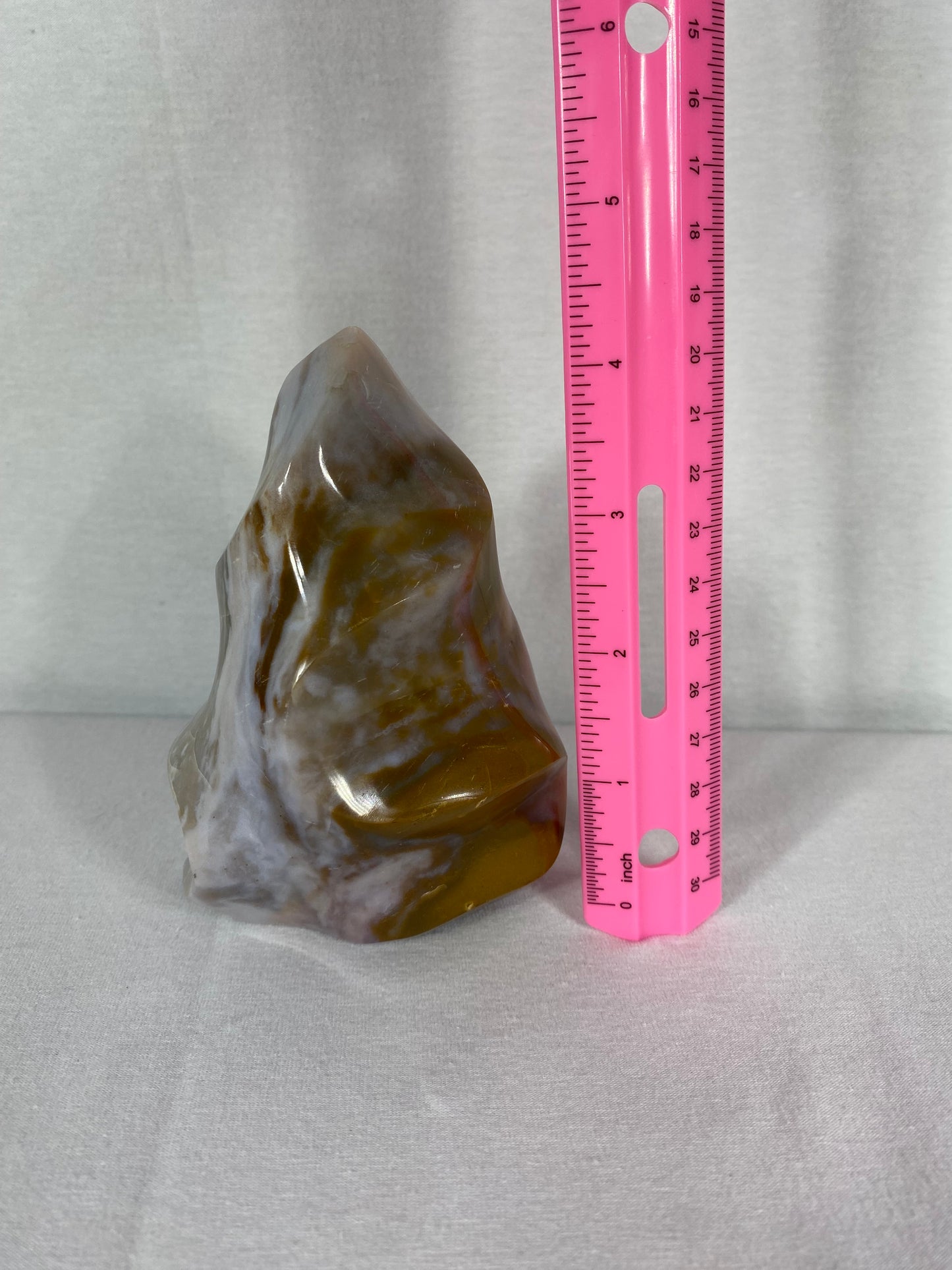 Madagascan Polished Jasper Flame (B)