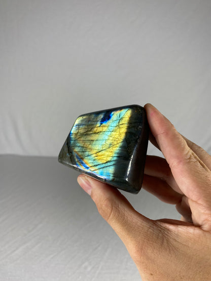 Madagascan Polished Labradorite Freeform Mountain (Small L)