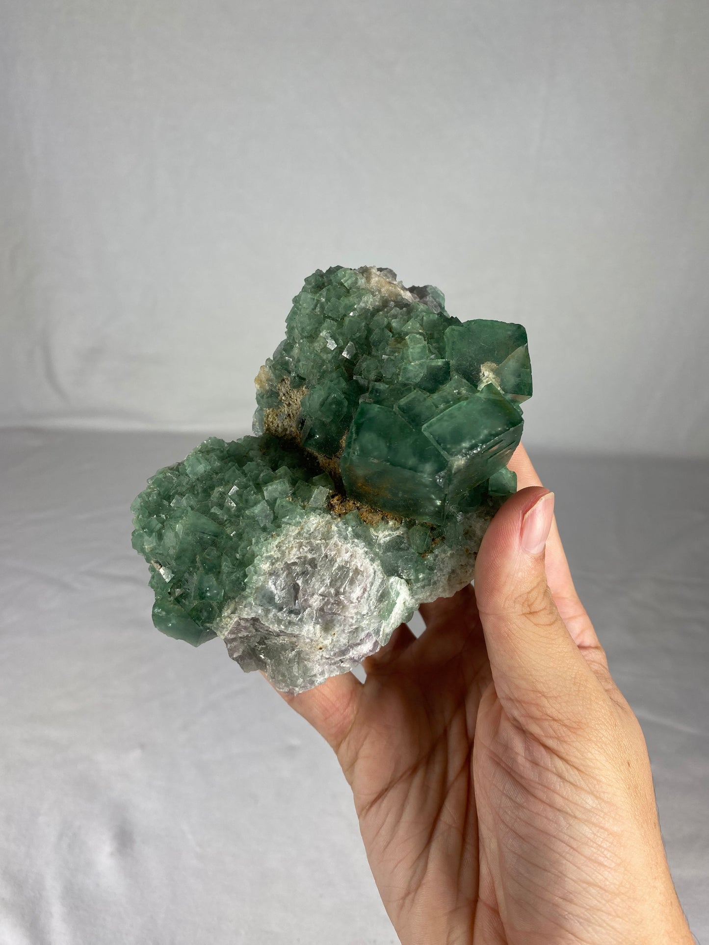 Madagascan Cubic Green Fluorite Specimen (E)