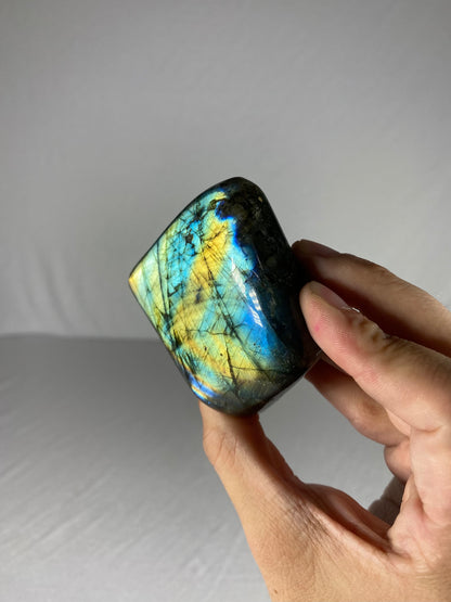 Madagascan Polished Labradorite Freeform Mountain (Small L)