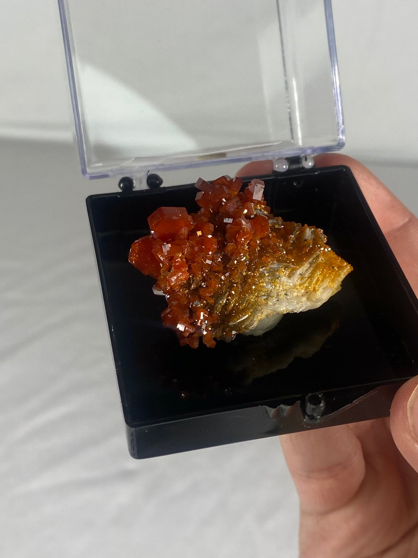 Moroccan Vanadinite Thumbnail Specimen (Medium A)