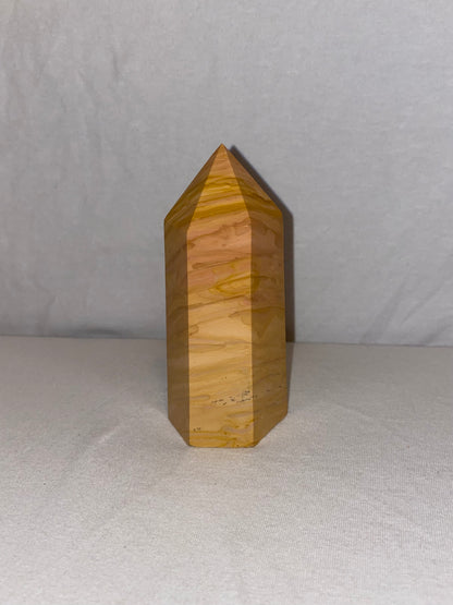 Madagascan Polished Polychrome Jasper Tower (K)