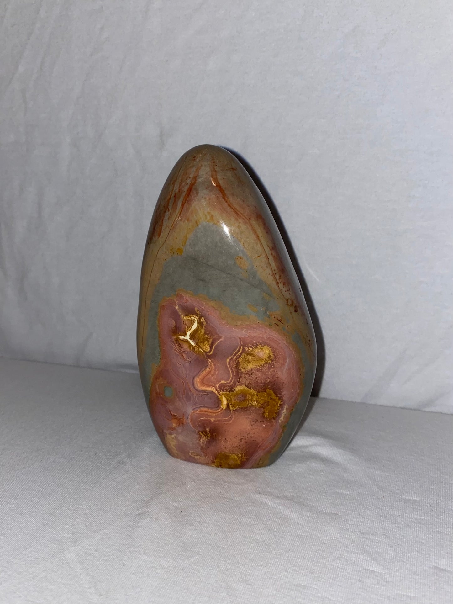 Madagascan Polished Polychrome Jasper Mountain (C1)