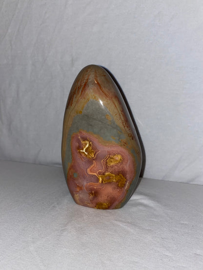 Madagascan Polished Polychrome Jasper Mountain (C1)