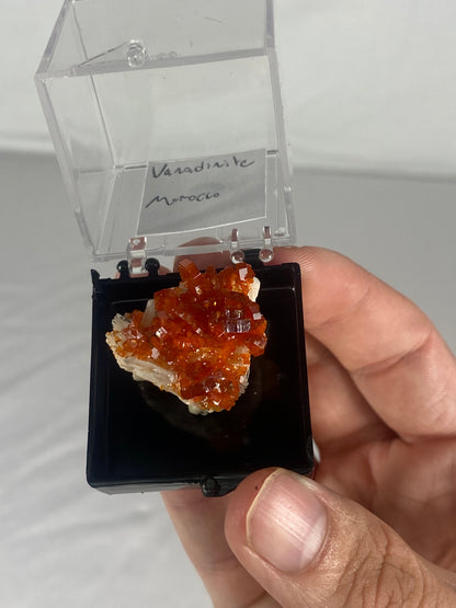 Moroccan Vanadinite Thumbnail Specimen (Small H)