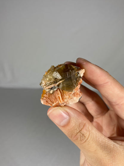 Moroccan Barite W/ Galena & Cerussite Specimen (B)