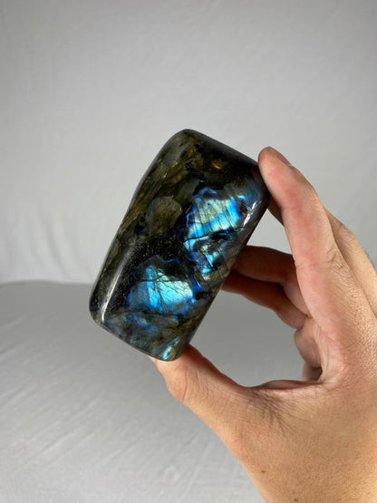 Madagascan Polished Labradorite Freeform Mountain (Small D)