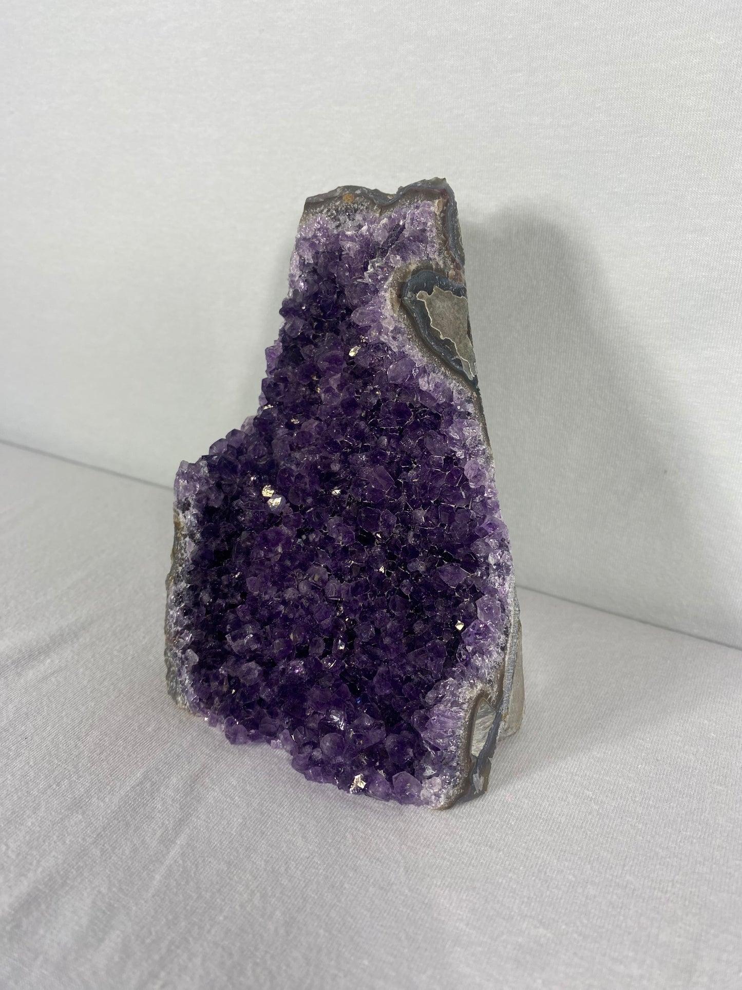 Brazilian Amethyst Cut Base Specimen (HIGH QUALITY L)