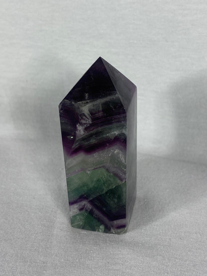 Chinese Polished Fluorite Tower (C)