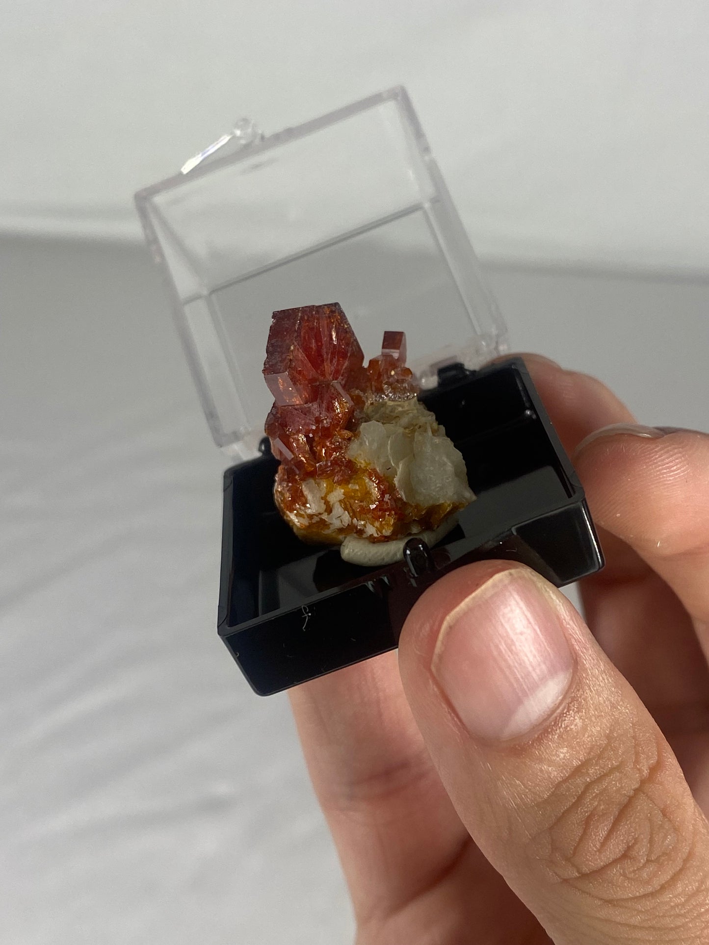 Moroccan Vanadinite Thumbnail Specimen (Small I)